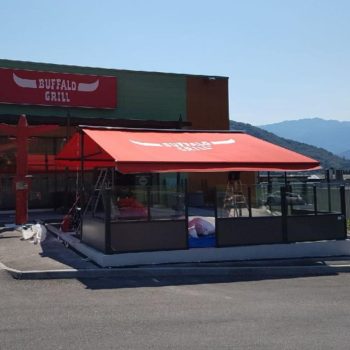 Store d'un restaurant buffalo grill
