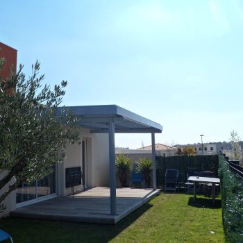 Pergolas d'un jardin