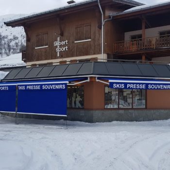 Store d'un magasin de ski